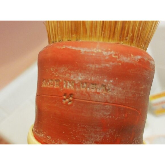 Vintage Shaving & First Aid Bathroom Lot razor celluloid shaving brush band-aid - Picture 15 of 15